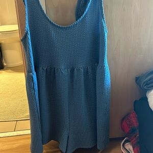 Blue Urban Outfitters Romper